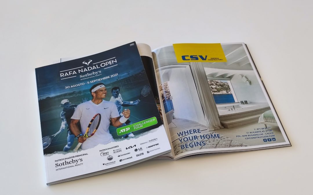 Revista Oficial Rafa Nadal Open – Sotheby’s International Reality